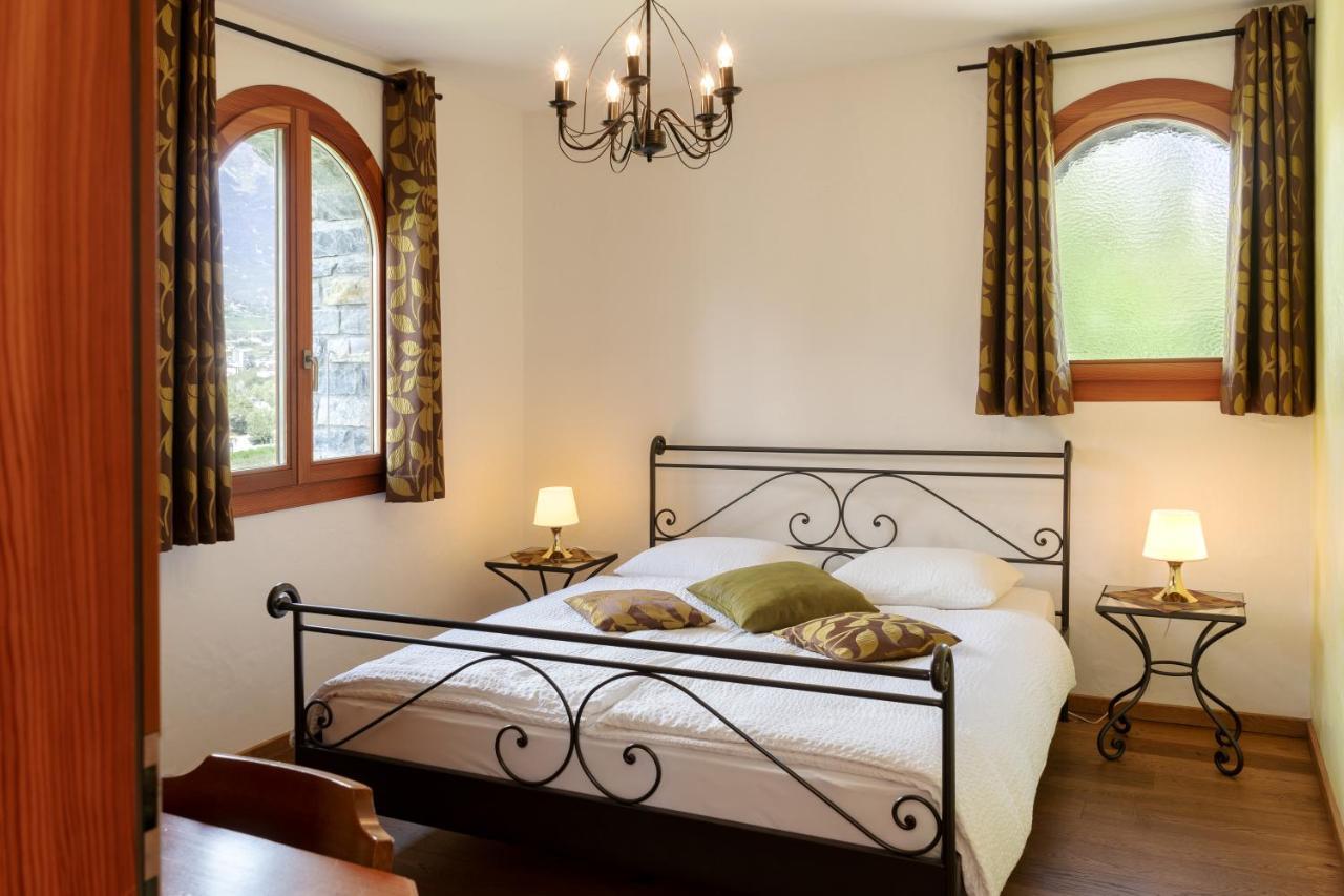 Bed and Breakfast Castel De Daval Sierre Exterior foto